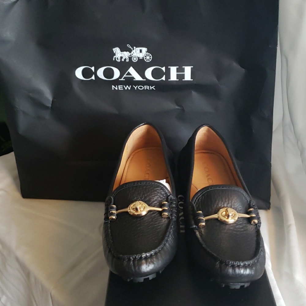 Coach Leather Loafers